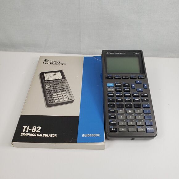 Texas Instruments TI-82 Graphing Calculator Mathematics With Manual - Picture 12 of 16